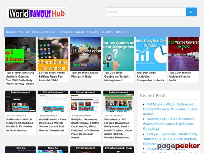 WORLD FAMOUS HUB | TECHNOLOGY AND ENTERTAINMENT NEWS