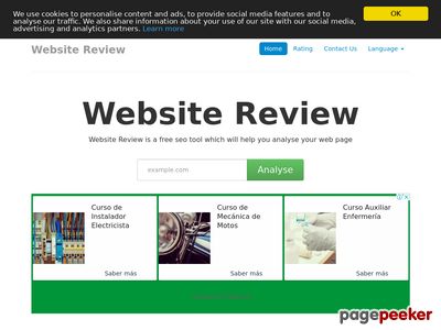 WEBSITE REVIEW--- SEO TOOL