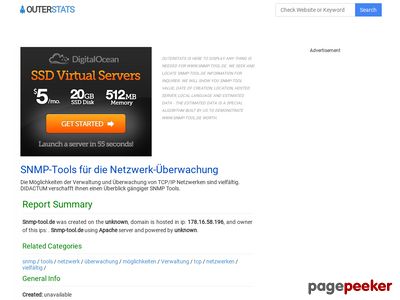 SNMP-TOOL.DE - SNMP-TOOL WHOIS ABOUT