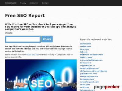 FREE ONLINE SEO TOOL